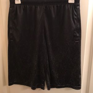Black basketball shorts